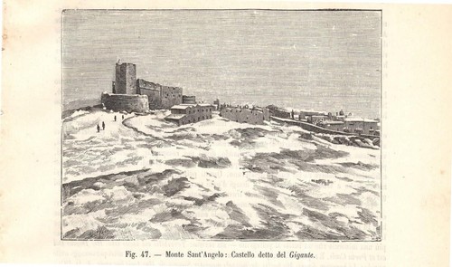 Stampa antica monte - stampa,