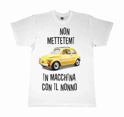 Maglietta bimbo bianca con - da,