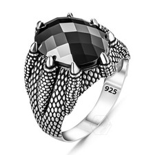 925 Sterling Silver Black