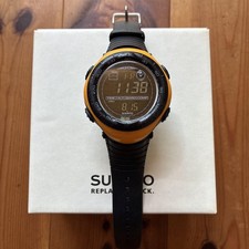 Orologio digitale SUUNTO, giallo/nero, da esterno