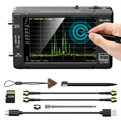 Tinysa ultra 100khz 4ghz - ultra, 100khz-5.4ghz