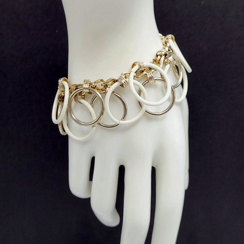 Bracciale geometrico cerchio - geometrico,