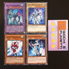 LOTTO 4 CARTE EROE ELEMENTALE in italiano YUGIOH rarità MISTE yu-gi-oh AFFARE