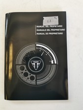Triumph Street Twin Thruxton Bonneville T120 2014 Libretto uso e Manutenzione...