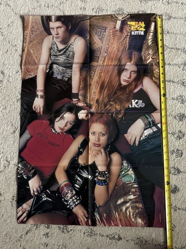 Kittie 2001 centerfold 21x31 - centerfold,
