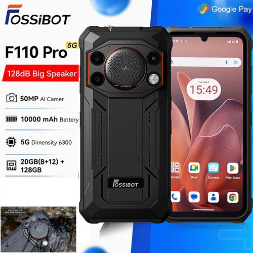 Fossibot f110 pro telefono - fossibot, 5g