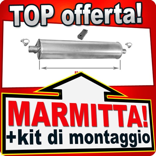 Silenziatore centrale per - silenziatore,