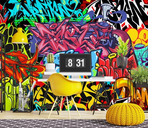 Graffiti colori r392 carta - graffiti,