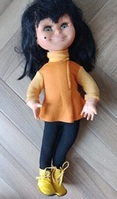 Bambola vintage fanella effe - bambola,
