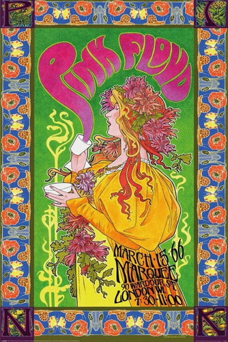Pink floyd poster london - poster,
