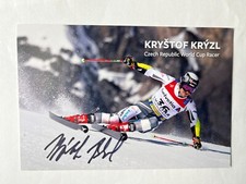 Autografo KRYSTOF KRZYL-Sci Alpino CECA-Olimpiadi Invernali 2014/2018-firmato-AK