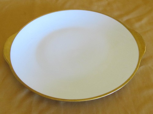 Piatto per torte porcellana - in,