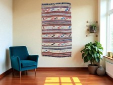 Antico piccolo tappeto, tappeto da zona, tappeto fatto a mano, tappetini per porta, tappeto da bagno, tappeto da ingresso