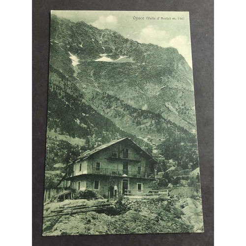 Cartolina oyace valle - cartolina,