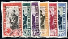 MONACO 1950 408-413 usato con
