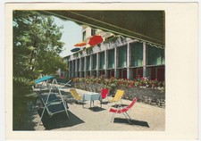 MARINA DI PIETRASANTA - LUCCA - ALBERGO BATTELLI - GIARDINO - VIAGG. 1967 -23828