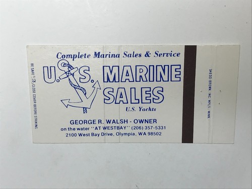 Az194 matchbook cover - matchbook, us