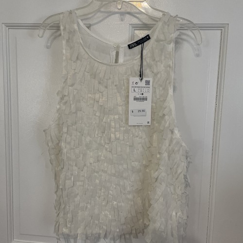 Top smanicato zara junior - top,