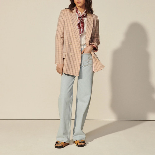 Sandro blazer donna - , rosa