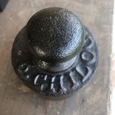 VECCHIO PESO DA BILANCIA DA 5 CHILI  IN FERRO