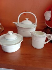 VILLEROY & BOCH SERVIZIO THE DA 12  COLLEZIONE RONDÒ IN PORCELLANA + ACCESSORI