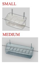 New Little Birds MANGIATOIE MANGIATOIA CIOTOLE ANTI-SPRECO in plastica GABBIE 