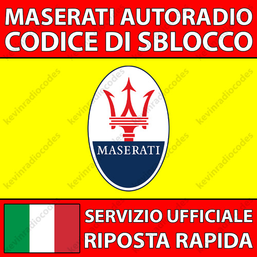 Maserati radio codice di - ✅maserati,