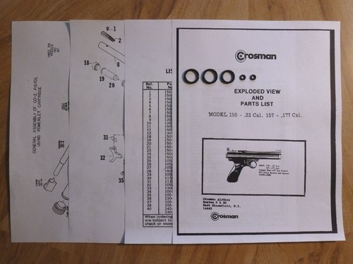 Kit guarnizioni ring crosman - kit,