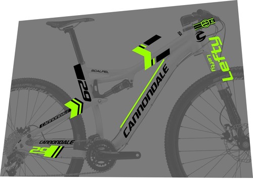 Set decalcomanie cannondale - 29,