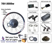 Kit Ruota Posteriore 72v 2000w