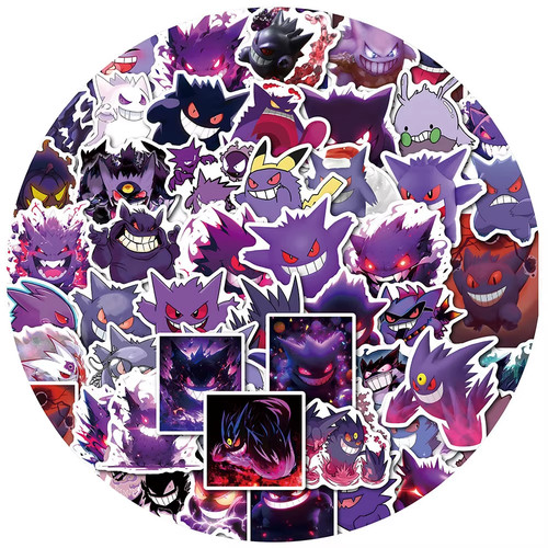 Adesivi gengar pokémon - 50,