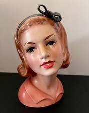 Vaso testa di donna 8" vintage