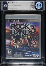 Rock Band 3 Sony PlayStation 3 PS3 Graded WATA 9.4 B Black Label