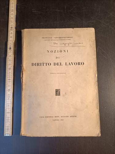 Nozioni diritto del - diritto, lavoro
