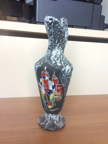 Vaso anfora ceramica smalto - vaso,