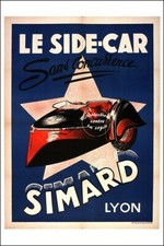 MOTO SIDE CAR SIMARD LYON