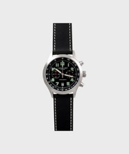 AG Spalding & Bros Roxbury orologio Chrono, quadrante nero, cinturino nero 17437