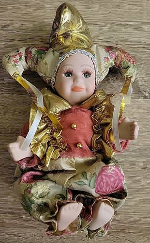 Vintage bambina arlecchino
