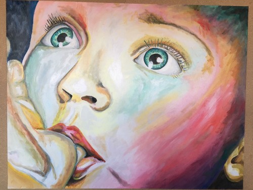 Dipinto quadro olio su - x, 70