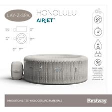 Bestway 60019 piscina idromassaggio Idro LAY-Z SPA Honolulu airjet PREMIUM GREY