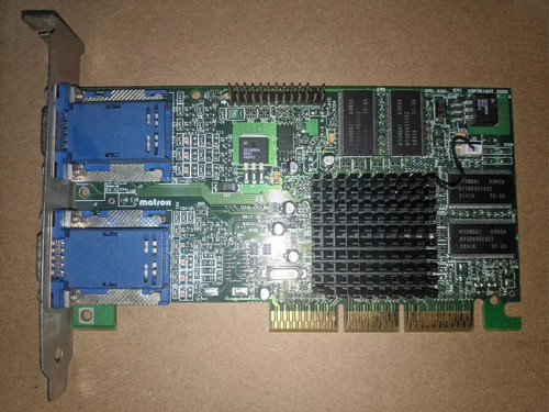 Matrox g45 mdha32db agp doppia - matrox,