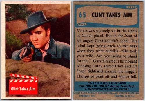 1956 topps elvis presley - 1956,