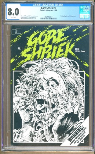 Gore shriek cgc 8 0 - gore,