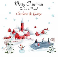 Biglietto di Natale personalizzato ""Natale"" amici/coppie speciali, qualsiasi relazione