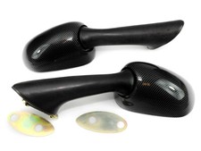 Coppia specchietti carbon look - specchietti,