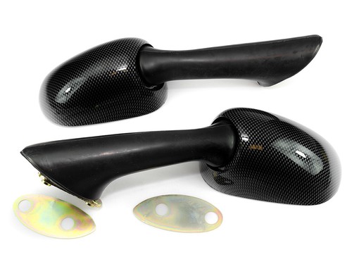 Coppia specchietti carbon - , look