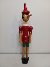 Statuina in legno dipinto