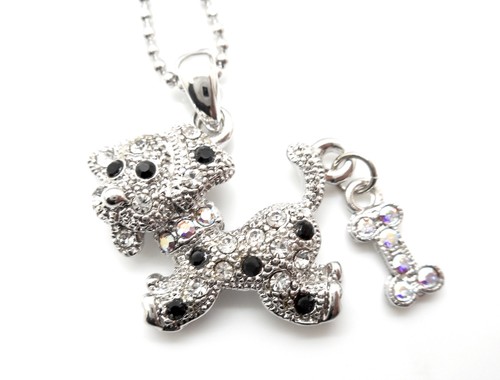 Collana con ciondolo osso - , di