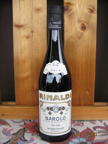 Barolo tre tine 2016 docg - docg, di