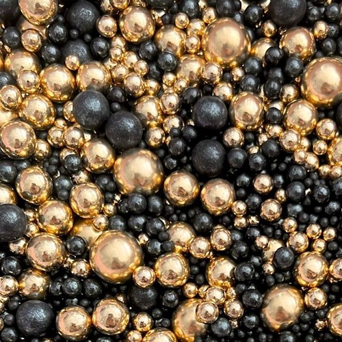 Aste metalliche oro nero - , tema